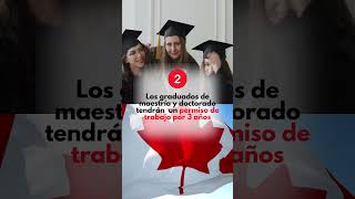 🚨  🇨🇦3 cambios importantes de Canadá para estudiantes internacionales