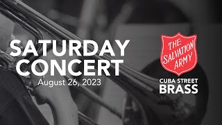 Cuba Street Brass Concert at the Whangarei Salvation Army (26-Aug-2023)