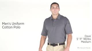 Men's Uniform Cotton Polo