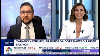 23 Ağustos 2024 - CNBC-e / Piyasalarda Son Durum (Borsa, Sektör, Altın ve Powell)