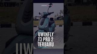 Motor Listrik Uwinfly T3S PRO 2 LED. #motorlistrik #motorlistrikindonesia #uwinfly #uwinflyt3