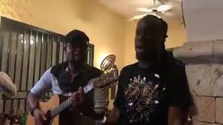 Youssoupha live in Haiti / the preconcert at BIC