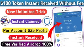 New Airdrop 100$ Token Instant | Instant Withdrawal Airdrop  2022 Best Crypto | #New_Airdrop