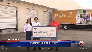 WSVN 7News | Rick Case Automotive Group donates $50K to Feeding South Florida