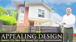 House Tour QC95 • Touring a Brand New ARCHITECT-OWNED Home for Sale • QUEZON CITY 4BR House for Sale