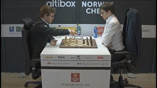 MAGNUS CARLSEN VS MAXIME VACHIER-LAGRAVE | BLITZ CHESS 2017 - NORWAY CHESS 2017