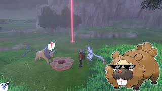 Tauros gets stuck but keeps on trying anyway