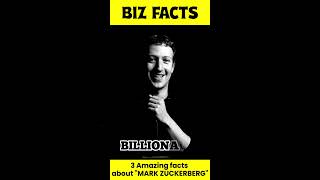 Amazing facts about Mark Zuckerberg  #shorts #businessfacts #subscribe