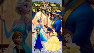 Did Frozen Copy Beauty and the Beast? #disney #disneyplus