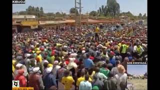 LIVE: RUTO AND MUDAVADI IN KIRINYAGA  HAPPENING NOW