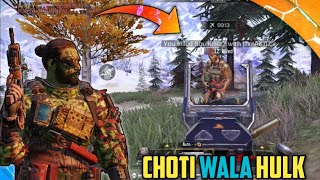 NORMAD DRIUD - The Choti Wala Hulk || Cod mobile Battle Royale Gameplay