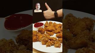 Chicken Popcorn with KetchupCooking #food #cooking #chicken #shorts#viral #indianasmrworld #food