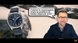 Seiko Alpinist GMT SPB377 : la baroudeuse sport chic au poignet de Pierre