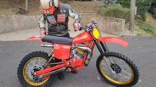 1979 Honda CR125R Elsinore Works Bike