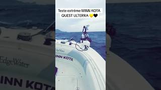 Test du moteur Minn Kota QUEST dans une mer formée