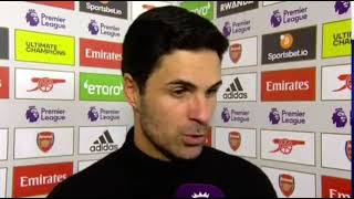 Arsenal 3 - Bournemouth  2￼ | Mikel Arteta Full Post Match Interview (AFTER LAST MIUNTE WINNER)