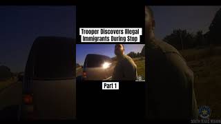 DPS Trooper discovered numerous illegal immigrants, including two young children. #cops #police