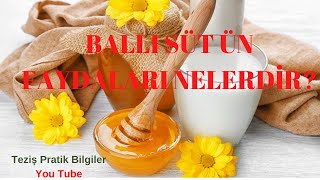 BALLI SÜT ÜN FAYDALARI NELERDİR? / Zararları ,yan etkiler nelerdir?