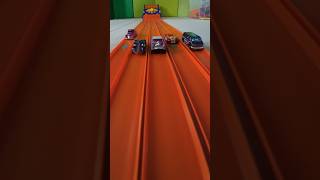 Purple #hotwheels race it out