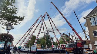 Transport en opbouw kermis Hoorn 2023 - Deel 2