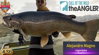 CALL OF THE WILD THE ANGLER ALEJANDRO MAGNO #36 SPOT DU LÉGENDAIRE SUR AGUAS CLARAS MUNICIPIO !