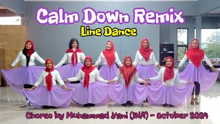 Calm Down Remix Line Dance - Choreo @muhammadyani3266 - by Dealova Line Dance Kebumen