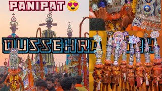 Dussehra Ho Toh Panipat Jesa😍|| Itne sare Hanuman Ji Sawroop Dekhne ko Mile|| Dhruvzone