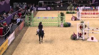 Amman Valley Santino and Jess Hewitt 2nd HOYS Leading pony showjumper 2015