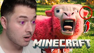 Minecraft FİLM FRAGMANI TEPKİ ve FARKETMEDİĞİNİZ DETAYLAR!