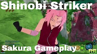 Naruto to Boruto Shinobi Striker Gameplay as Sakura