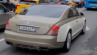 The best cars in Moscow in May part 14 Maybach 57s Xenatec, Ferrari GTC4Lusso