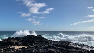 Crashing Waves at South Point (KaLae) Hawai'i #hawaii #bigislandhawaii #ocean #southpoint