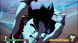 [Dbfz] GT Goku triple spirit bomb (no c assist)