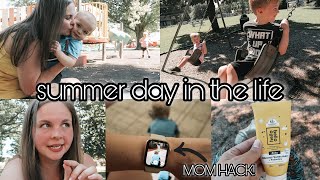 Summer DITL of a SAHM 2022 || MOM HACK || Apple Watch Hack