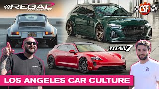 LA CAR CULTURE WITH CSF & TITAN 7 WHEELS [REGAL USA TOUR VLOG PART 1/2]