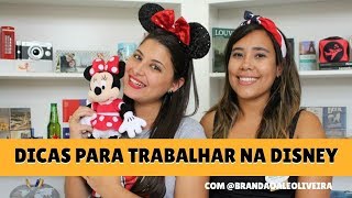 Dicas para trabalhar na Disney | Voando a Dois