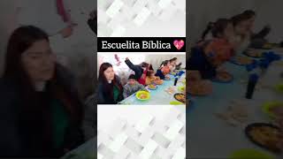 Escuelita Bíblica 💖 #niños #CristoViene #Aleluya #GloriaADios