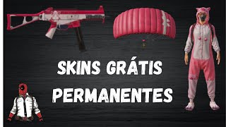 Skins de Armas e Trajes Permantes GRÁTIS - PUBG  MOBILE - VEM COM DEADPOOL - #EUMECUIDO