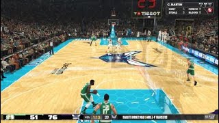 NBA 2K25 halfcourt shot