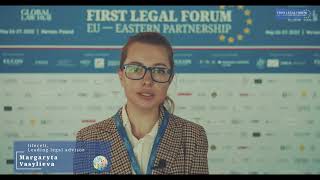 Margaryta Vasylieva, Leading legal advisor, lifecell,  at the First Legal Forum