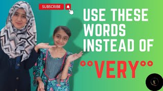 Words Instead of "Very" || English Learning || Vocabulary Building