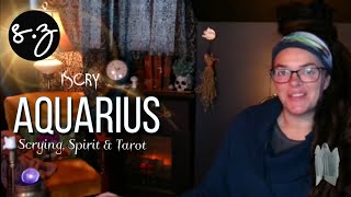 Aquarius ♒ Charlies Angels. Filtering Air into Actions | Scrying, Spirit message & Tarot