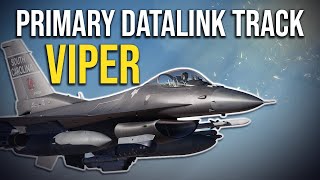 How to use the F-16C Viper's Primary Datalink Track