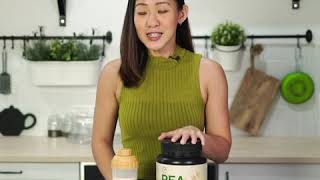 PEA PROTEIN 18 GRAINS REVIEW BY JOANNA SOH!