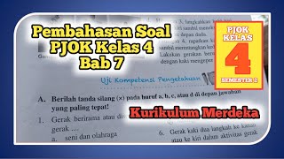 Pembahasan Soal PJOK Kelas 4 Bab 7 Semester 2 |Kurikulum Merdeka|