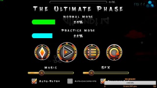 Geometry Dash The Ultimate Phase (Extreme Demon) 23% Go?% (REQ-  off) (RUS)(60hz)