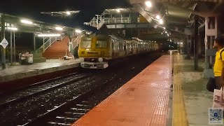 Evening EMU Trains at Kamarkundu #kamarkundu #localtrain #trainvideo