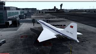 Prepar3D [P3D] v4.2 | Tu 144 | Adaptation | Manual | Tutorial | KSFO - KIAD | on English