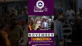 Thanksgiving Is Always An Amazing Time #shorts #November #Thanksgiving #RCCG