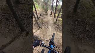 enduro natural pumptrack #transitionbikes #sentinelv2 #bike #mtb #enduro #insta360go3